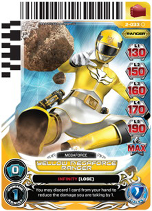 Yellow Megaforce Ranger 033